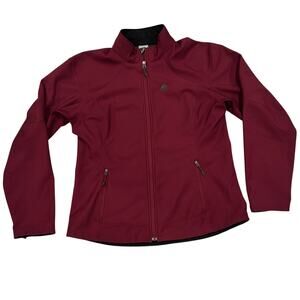 Nike ACG Women’s Full Zip Jacket Burgundy XL Fleece Lined